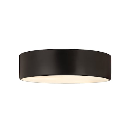 Z-Lite Harley 4 Light Flush Mount, Matte Black 2302F4-MB